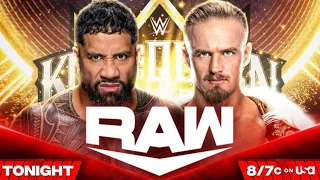 Jey Uso vs Ilja Dragunov | WWE RAW 13.5.2024