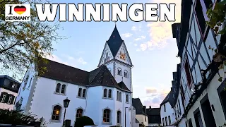 WINNINGEN on the Moselle - one of the most beautiful villages in Germany