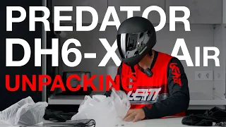 Predator DH6-X Air Helmet распаковка