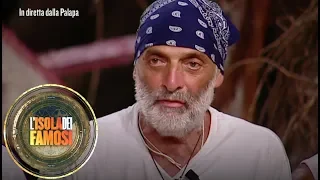 L'Isola dei Famosi - Paolo Brosio si sfoga con Alessia Marcuzzi