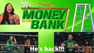 WWE Money In The Bank Reactions | John Cena returns!