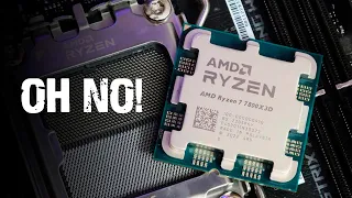 AMD Ryzen 7 7800X3D - WHAT A FAIL!!  Watch before you buy!