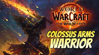 Colossus Arms Warrior DPS: Cinderbrew Meadery - The War Within (Alpha) Gameplay