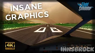 [MSFS20] | MAXIMUM GRAPHICS - RAINY TAKEOFF INNSBRUCK - A32N Austrian | #msfs #aviation #innsbruck