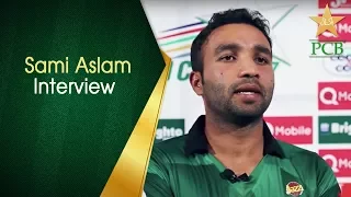 Sami Aslam Interview | Pindi Cricket Stadium Rawalpindi | PCB