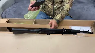 Silent Unboxing of Russian 5.45x39 Saiga Rifle