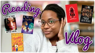 READING VLOG: TRYING TO FINISH BOOKS BEFORE THEY GO BACK TO THE LIBRARY MAY 2021 [CC]