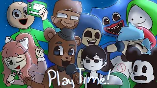 Playtime but every turn a different character Sings animation // ft. fandoms(?)