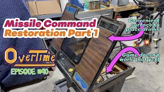 Atari Missile Command Arcade Restoration Part 1 🚀💥🍸 Cocktail Cabinet Teardown & Project Overview