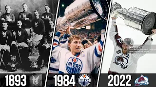 Every NHL Stanley Cup Finals & Champs 1893 - 2022 | All NHL Winners (Champions)