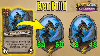 I Made A NEW Even BG Build That Surprised Me How Cool It Is | Christian Hearthstone Battlegrounds