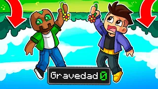 MINECRAFT pero LA GRAVEDAD HA CAMBIADO! 😱💥