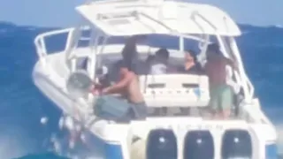 Group of boaters caught dumping garbage into the ocean - The Sprint
