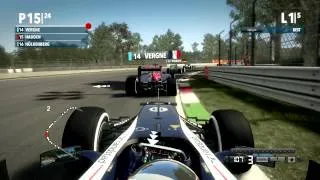 F1 2012 - Season Challenge - Monza (F1 2012 HD Gameplay/Commentary)