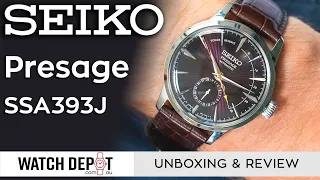 Seiko Presage SSA393J Cocktail Time | Unboxing & Quick Look