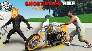 Franklin Stealing Ghost Rider Fire Bike In Gta 5 || TAMIL || GTA 5