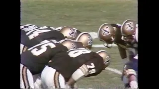 1978 10-22-78 New Orleans Saints at Los Angeles Rams pt 1 of 3