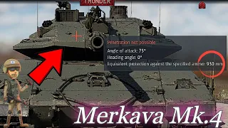 The Merkava Mk.4 // Most Heavily Armored MBTs // War Thunder//