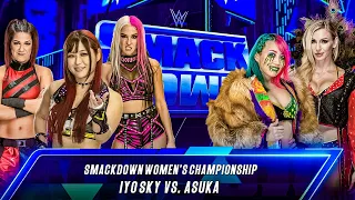 IYO SKY vs. Asuka SmackDown | WWE Women's Championship | WWE SmackDown 2K23