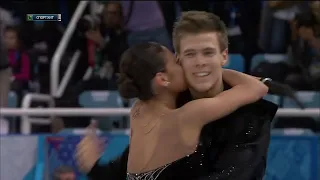 2014 Sochi Olympics. Elena ILINYKH - Nikita KATSALAPOV. RUS. Team Ice Dance. Free Dance. 09.02.2014