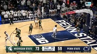 Zach Hicks Highlights vs. Michigan State | Penn State Basketball | 02/14/2024