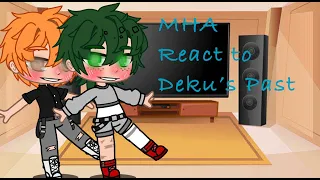 MHA React To Dekus Past As Hinata ( Mha x Haikyu) (Original)