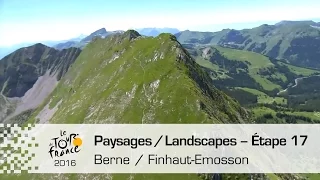 Landscapes of the day - Stage 17 (Berne / Finhaut-Emosson) - Tour de France 2016