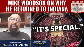 MIKE WOODSON Talks Taking The Indiana Job and His First Steps as Head Coach | House Of Hoosier