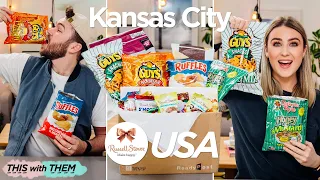 British People Trying American Candy from Kansas City - This With Them