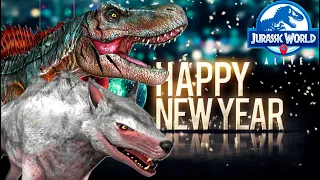 Jurassic World Alive 🎆 NEW YEAR!! 🎆 Wed. 12/28/2022 - Tues. 1/3/2023