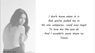 Selena Gomez - Nobody Lyrics