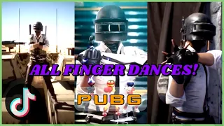 All Original PUBG Finger Dances| 2018-2021| Tiktok/Douyin