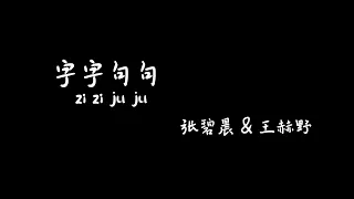 字字句句 zizijuju- 张碧晨&王赫野【Karaoke Lyrics 伴奏歌词】（他字字未提喜欢你...你句句都是我愿意...他一句寂寞时候的回应...你却激动不已...）