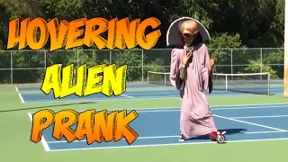 Hovering Alien Hidden Camera Practical Joke