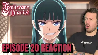 The Apothecary Diaries Episode 20 REACTION!! | THORNAPPLE!