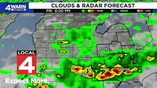 Tracking storms on a hot, humid Friday in Metro Detroit: What to know
