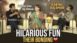 Ram Charan and NTR Pull Each Other Legs While Talking About Alia Bhatt | Super Fun