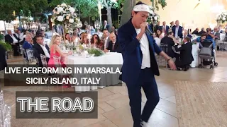 EKI - 'THE ROAD'. LIVE PERFORMING IN MARSALA, SICILY ISLAND, ITALY