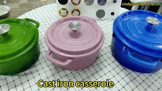 🔥Cast Iron Cooking Casserole and Saucepan |Raylon Enterprise