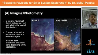 Scientific Payloads for Solar System Exploration by Dr. Mehul Pandya