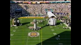 Super Bowl XXX Player Introductions - Dallas Cowboys vs Pittsburgh Steelers (1996)