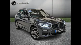 2019 69 BMW X3 2 0 XDRIVE20D M SPORT 5D 188 BHP 8SP