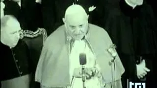 Un minuto di storia - Papa Giovanni XXIII visita Regina Coeli - IL VIDEO
