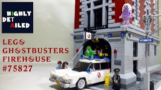 LEGO GHOSTBUSTERS CASERMA FIREHOUSE SET 75827 RECENSIONE REVIEW (ITA)