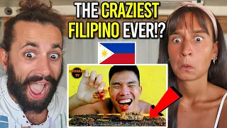 BOY TAPANG PHILIPPINES | ASMR EATING RAW HONEYCOMB (Mukbang REACTION)