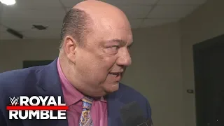 Paul Heyman declares Brock Lesnar rewrote the bible at Royal Rumble: WWE Exclusive, Jan. 27, 2019