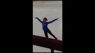 Alena Kostornaia Practice FS - Russia Jr Nationals