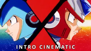 Mega Man X4 - ロックマンX4 (1997) - Intro Cinematic in 4K
