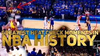 Greatest HEAT CHECK Moments in NBA History (DIDN’T MISS ANY)