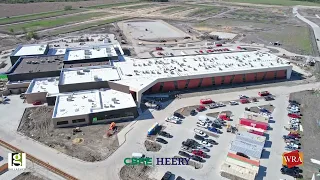 WRA Architects | Crandall ISD Middle School | April 2022 | Construction Update